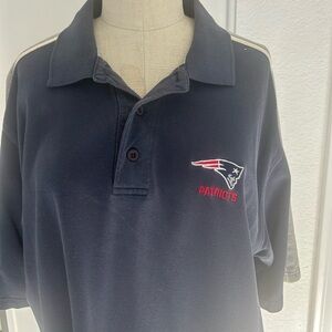 NFL Patriots Dark Blue Polo Shirt